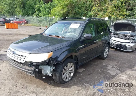 2011 Subaru Forester 2.5X Premium from USA, damaged, VIN JF2SHBDC7BH700203